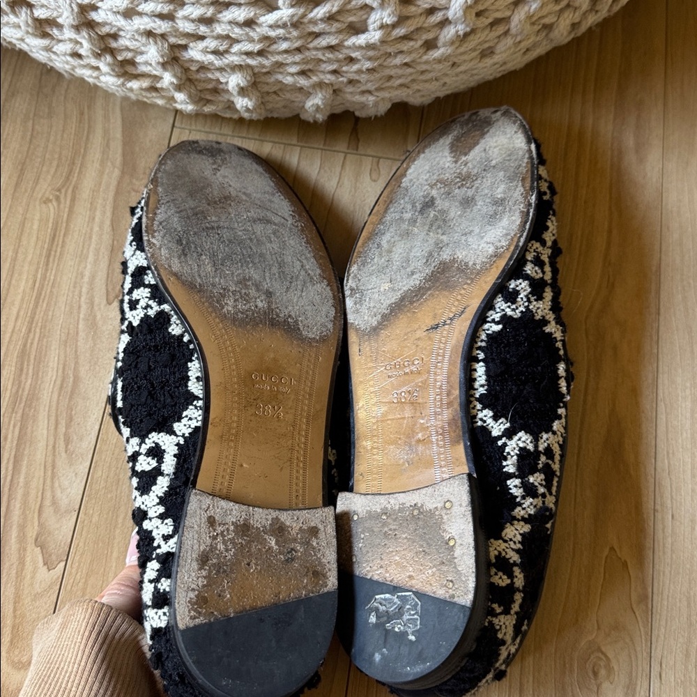 Gucci Jordaan tweed loafers - Picture 8 of 9